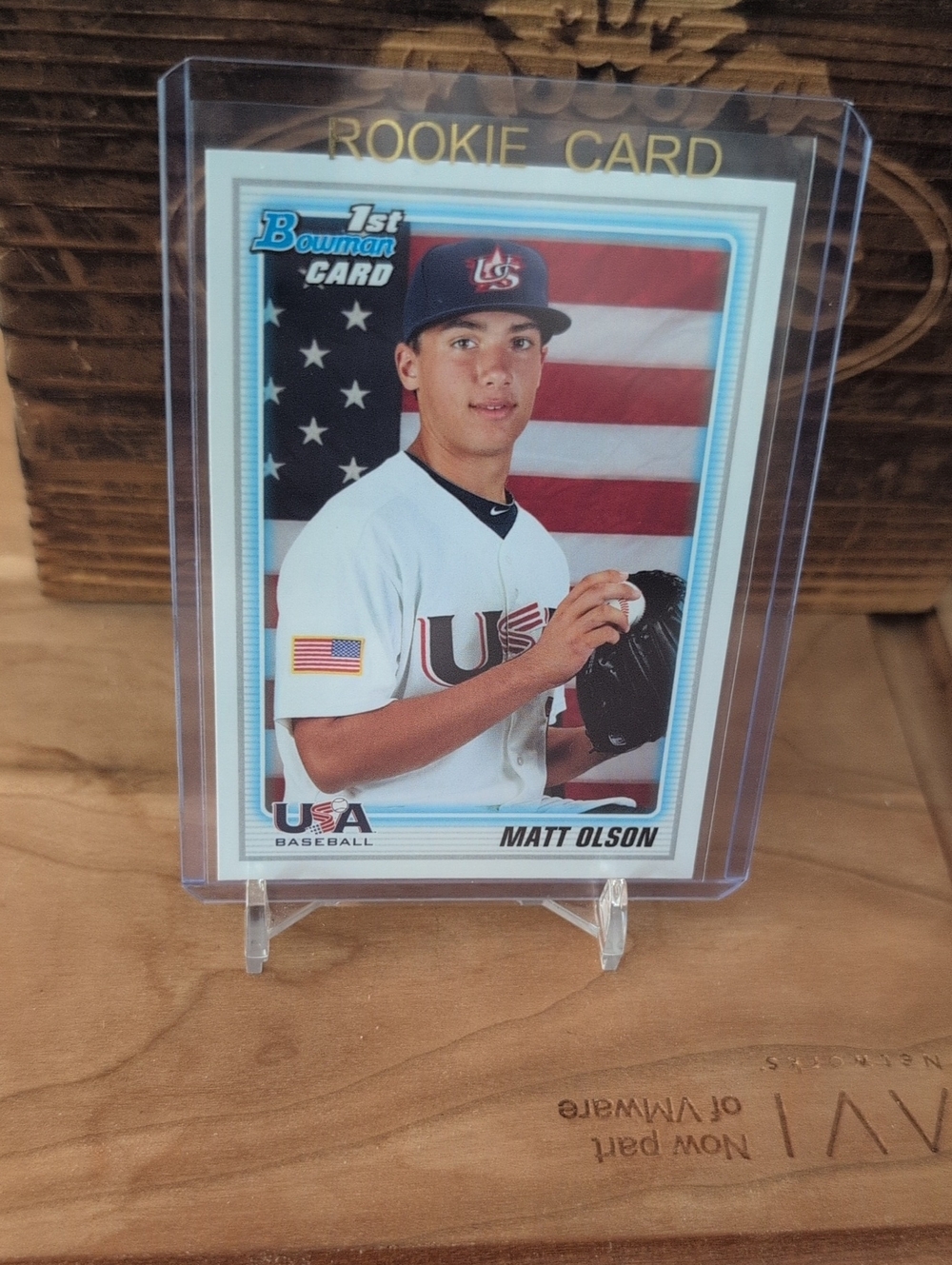2010 Bowman 1st Matt Olson Rookie Card Athletics Braves
